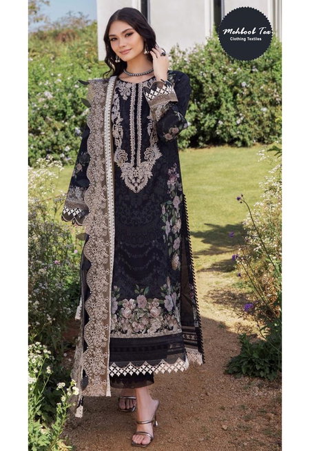 Mehboob Tex 1661 Cotton Dupatta Pakistani Salwar Suits Wholesalers In Surat
